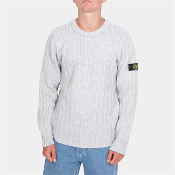 Stone Island Jr. Crew Neck Grey Melange